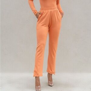 JluxLabel No Limit Jogger Orange
